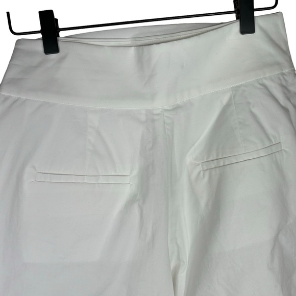 New With Tag J. Crew White Tie Waist Cotton Poplin Shorts Size 4 - Picture 5 of 11